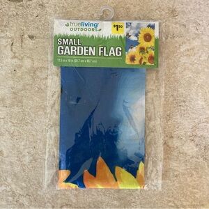 Small Garden Flag Sunflowers New